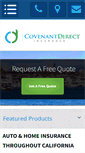 Mobile Screenshot of covenantdirectinsurance.com